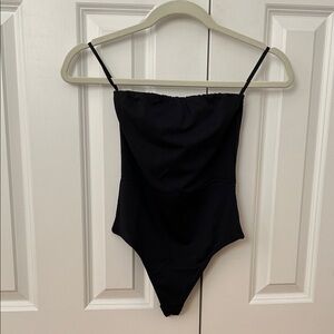 Aritzia Babaton Strapless Bodysuit - Black - LIKE NEW